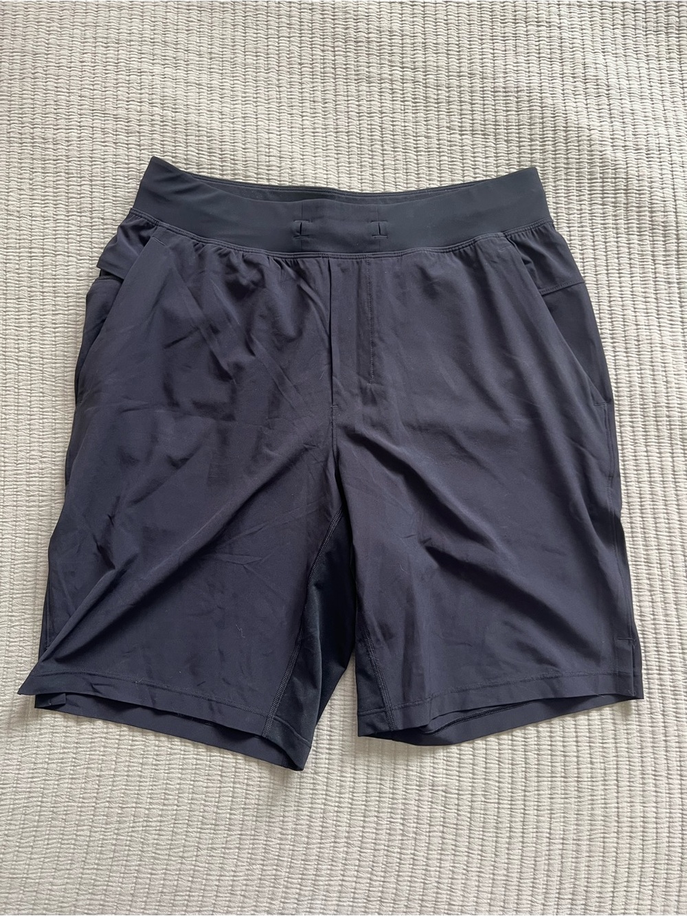 lululemon athletica Men's Black Athletic Shorts